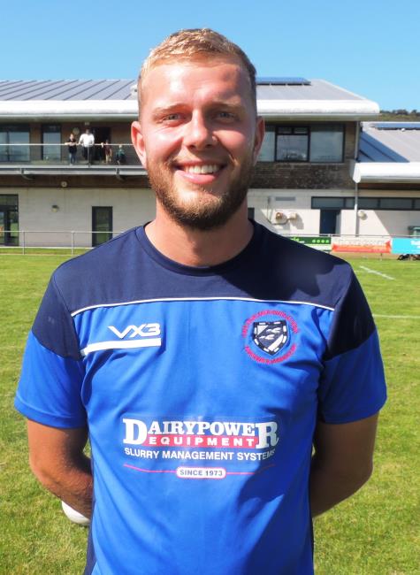 Jake Jenkins - two tries for Fishguard No 10